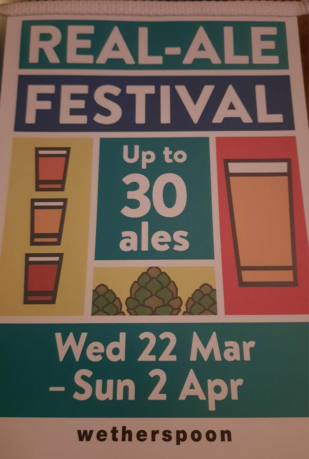 Wetherspoons, Oakham, Rutland, Real Ale Festival.