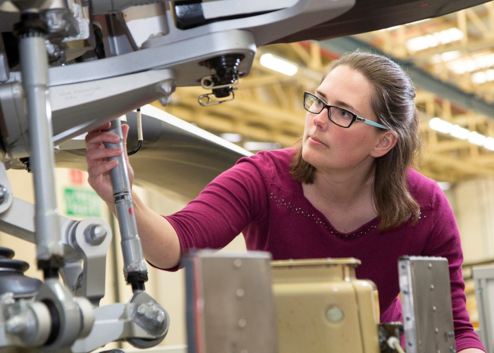 Hannah Nobbs studied aerospace engineering at Southampton University and landed a job at Augusta Westland, now Leonardo.