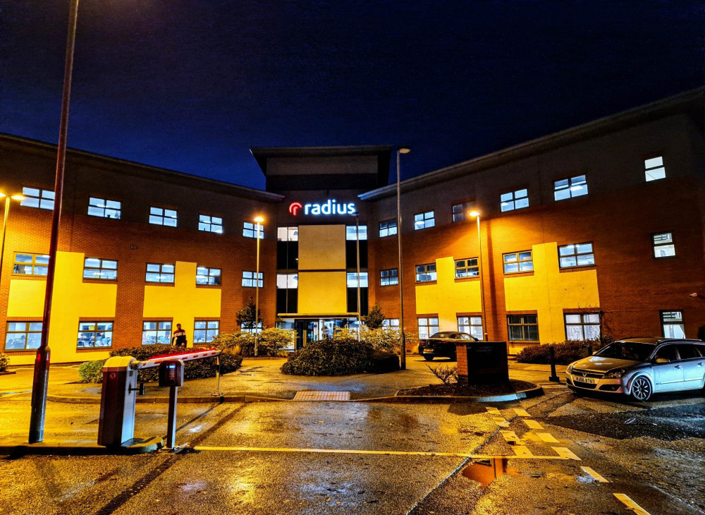 Radius's Crewe Headquarters based on Crewe Business Park (Image - Ryan Parker)