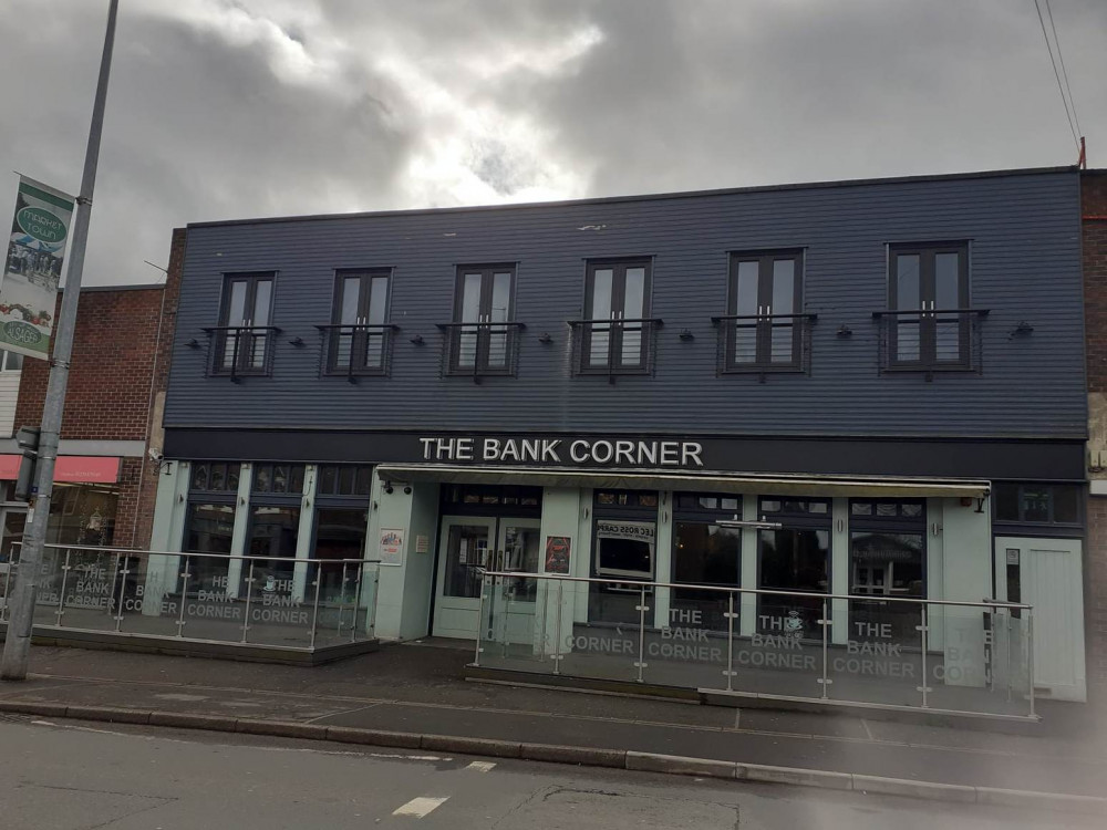 The Bank Corner in Lawton Road has closed.  (Photo: Alsager Nub News)