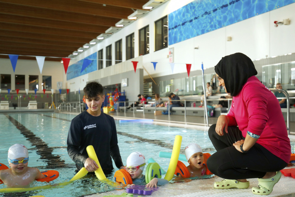 Swimming teachers (Picture: Abbeycroft Leisure)