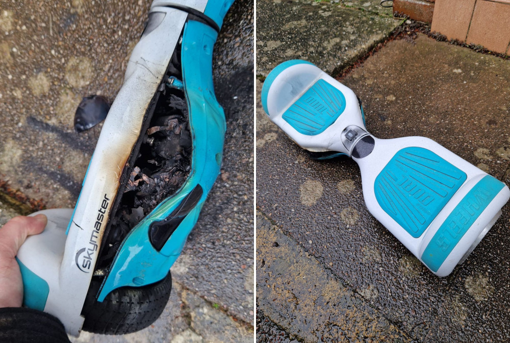 The hoverboard (Devon and Somerset Fire and Rescue Service)