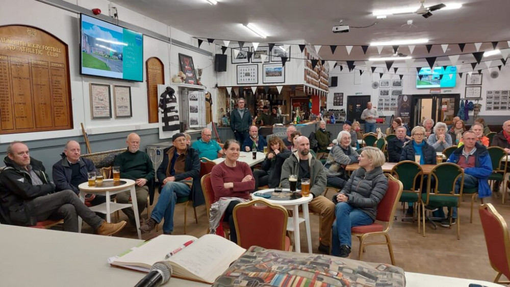 A great turn out at the meeting (Image: Pendennis Leisure) 