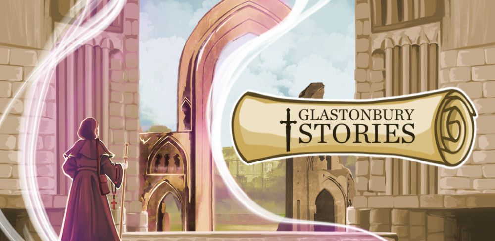 The app – designed with teens and families in mind – will take users on a quest around the grounds of Glastonbury Abbey. 