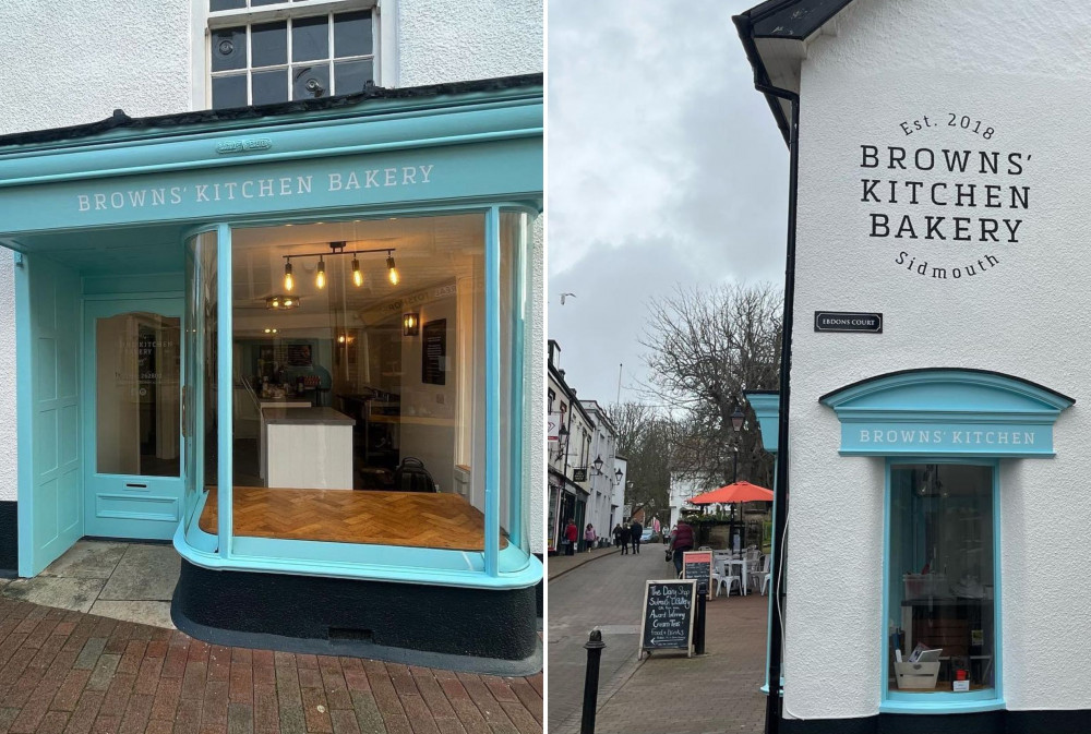 Browns' Kitchen Bakery's new premises on Church Street, Sidmouth (Browns’ Kitchen Bakery)