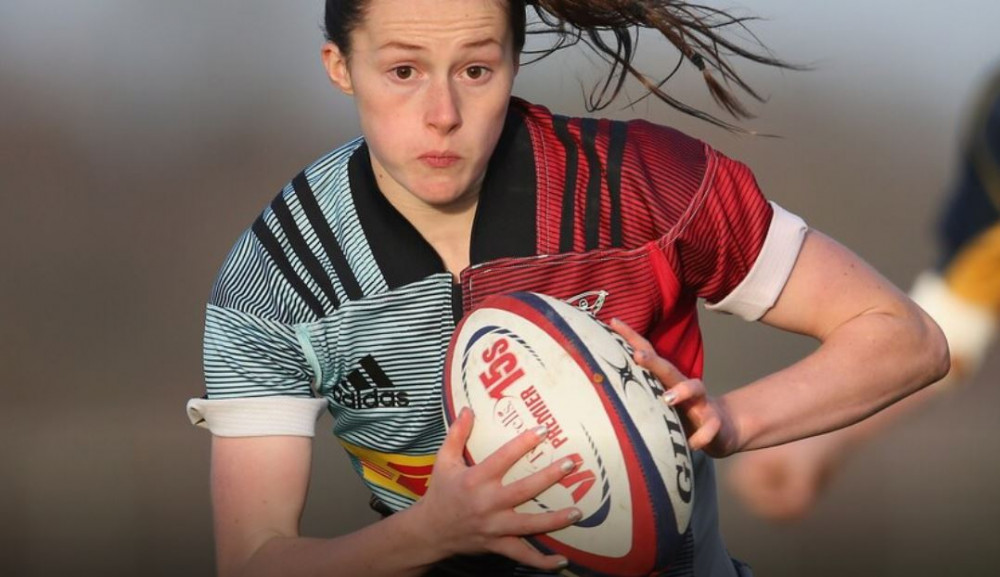 Scrum half Lucy Packer to start for England. Credit: England Rugby.