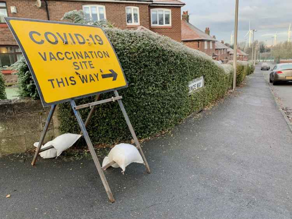 Frodsham's Covid vaccination centre Frodsham's Covid vaccination centre