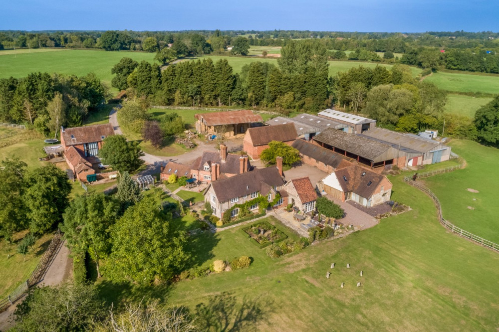 Pinley Abbey Estate is on the market with Fisher German for £4.75 million (image via Advent PR)