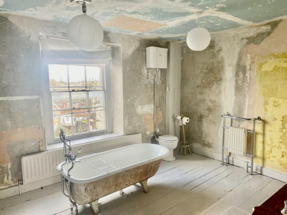 You could even take a bath overlooking Bath Street in Frome