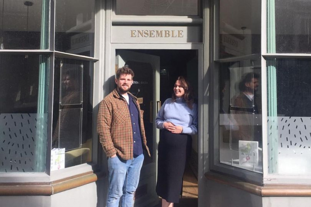 Head chef Rob Howell with his wife, Meg (Image: Root) 