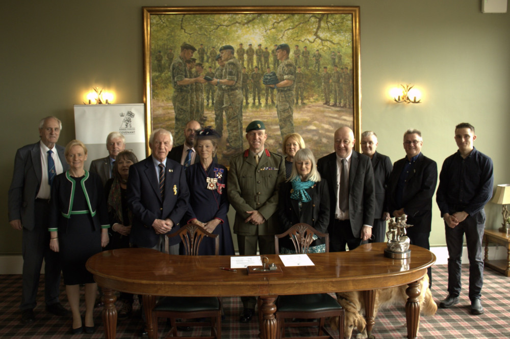 Signing of Armed Forces Covenant (DCC) Signing of Armed Forces Covenant (DCC)