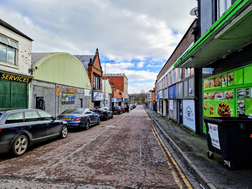 The incident on High Street, Crewe town centre, happened at 2:02pm on Sunday 26 March (Ryan Parker).