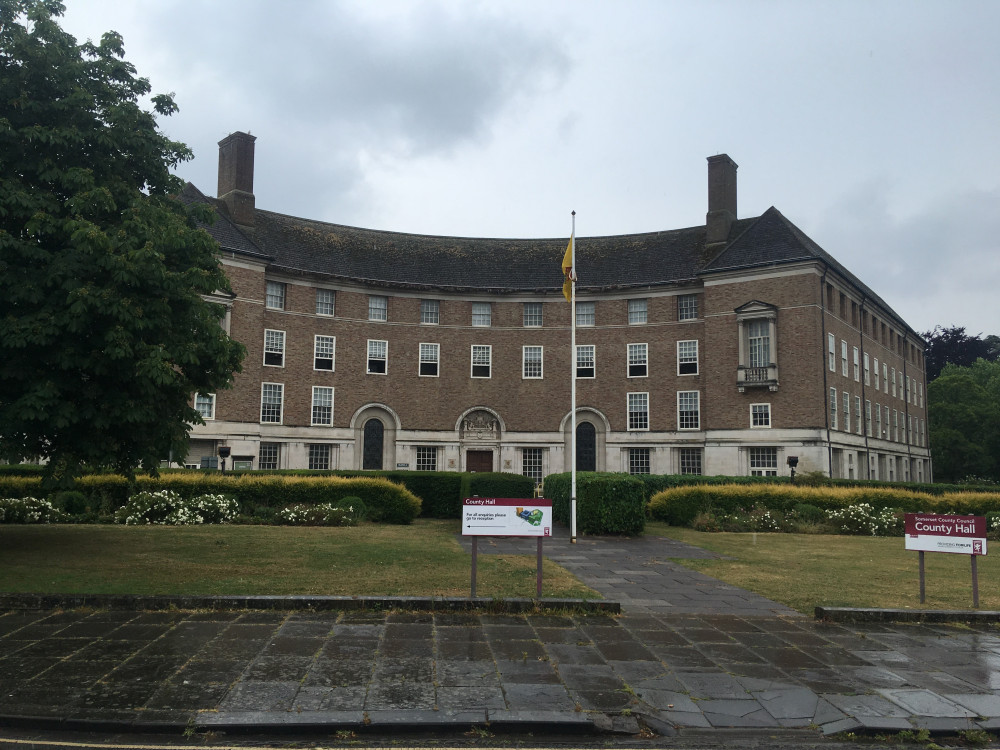 Somerset County Council's Headquarters At County Hall In Taunton (2) Daniel Mumby 030620 Somerset County Council's Headquarters At County Hall In Taunton (2) Daniel Mumby 030620