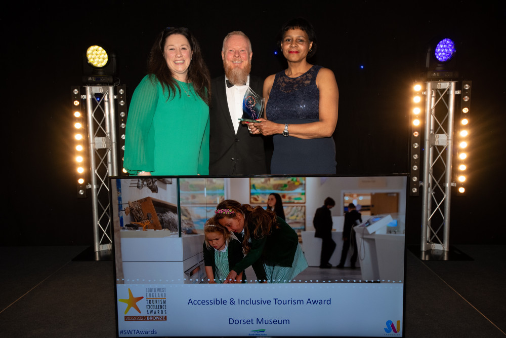 Dorset Museum picked up the bronze prize in the Accessible & Inclusive Tourism award (photo credit: Gareth Williams Photography)