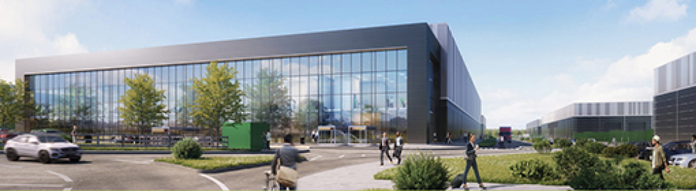 The planned Mardyke Park logistics hub The planned Mardyke Park logistics hub