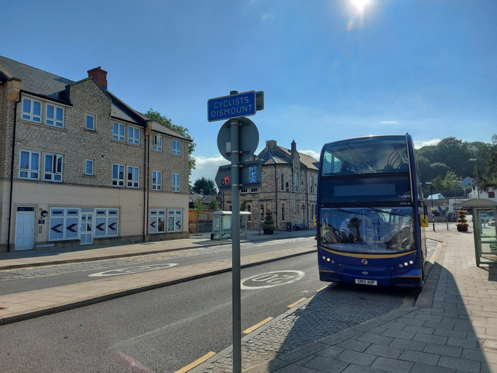 These buses also stop in Radstock 