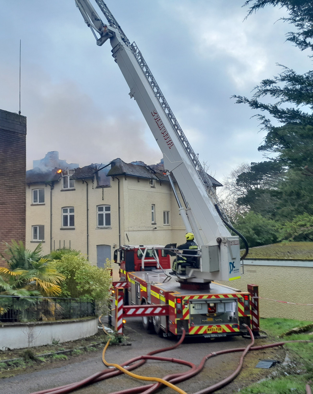 Firefighters at the scene (Graham Symington)