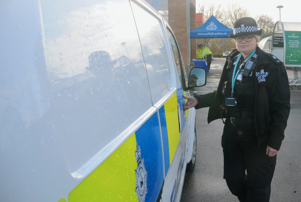 PC Katie Jarrett (Picture: Hadleigh Nub News)