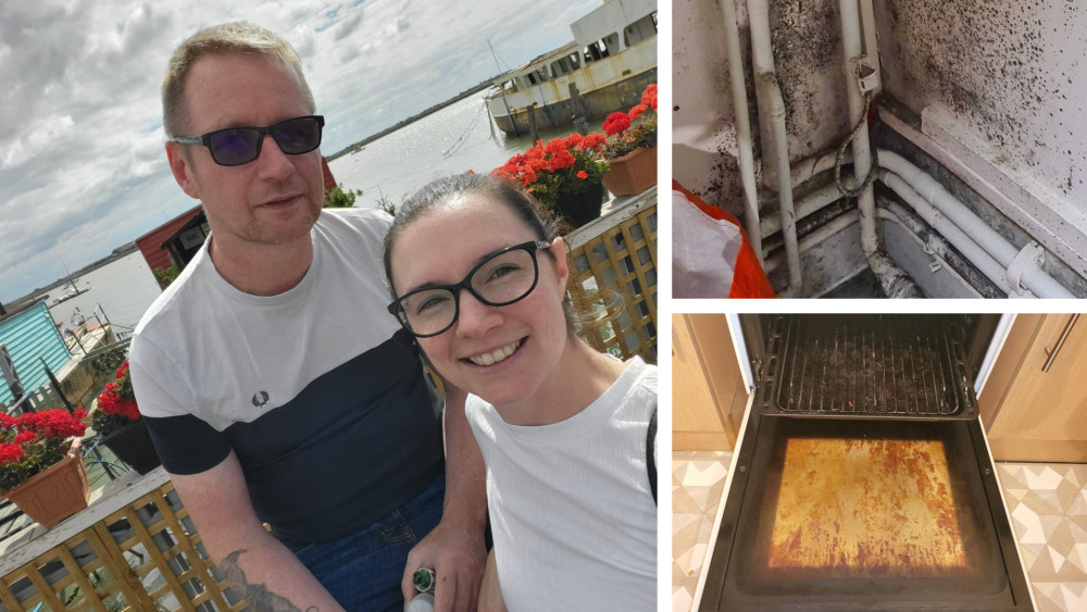 Bianca and Scott May were made homeless, despite working and paying tax for most of their lives, after they lost their business during the pandemic. (Photos: LDRS)