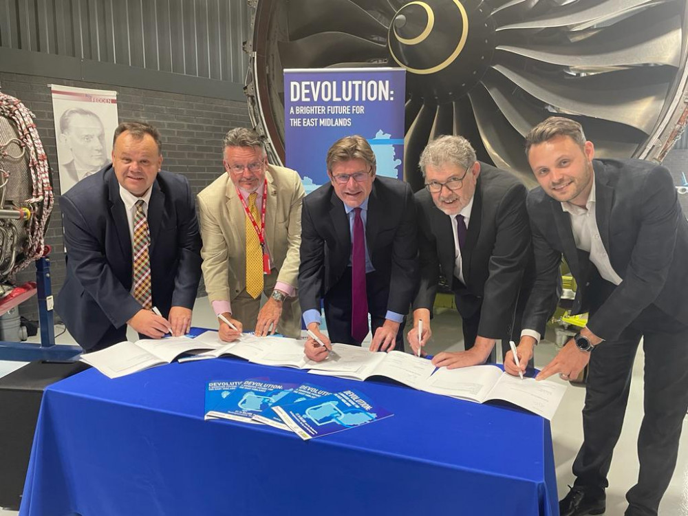 County and city councils in the East Midlands have agreed to move forward with devolution plans for the region worth at least £1.14 billion. Photo courtesy of LDRS.