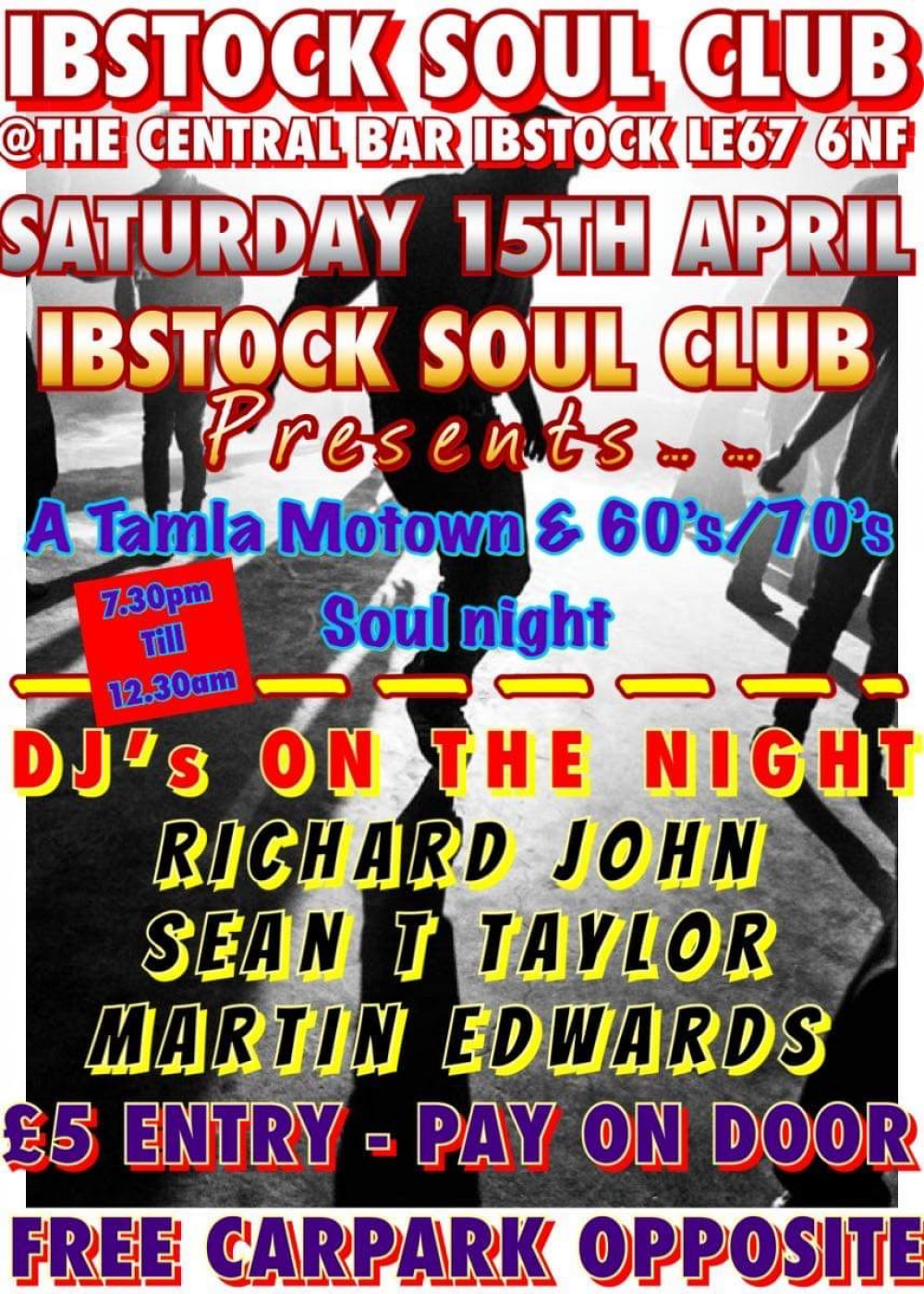 Ibstock Soul Club at the Central Bar in Ibstock, near Coalville