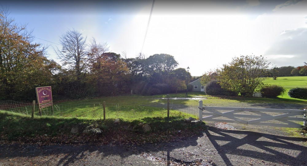 The Falmouth Pitch and Putt where owners have applied to add a new golf driving range (Image: Google)