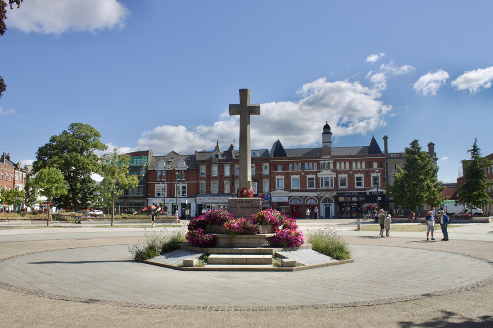 War memorial in the Strand, Exmouth (Nub News/ Will Goddard)