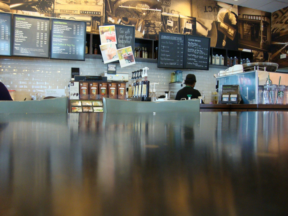 Starbucks is one of the many local businesses given the top hygiene rating in the last two months (image via Pixabay)