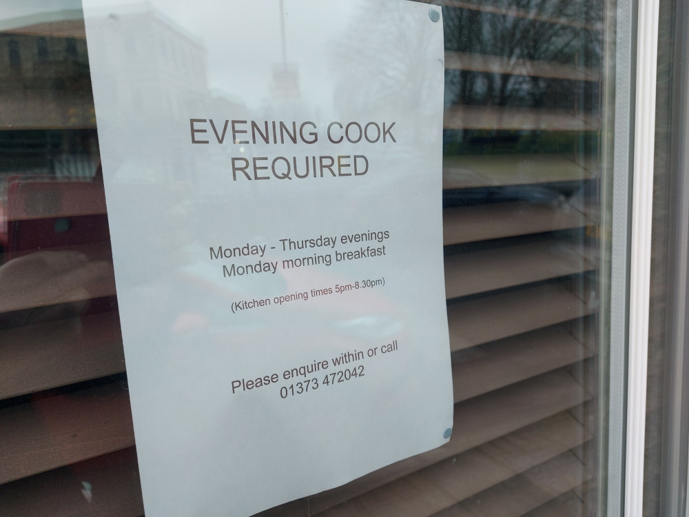 An evening cook in Frome needed