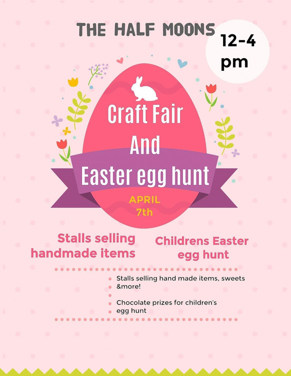 Craft fair and Easter egg hunt