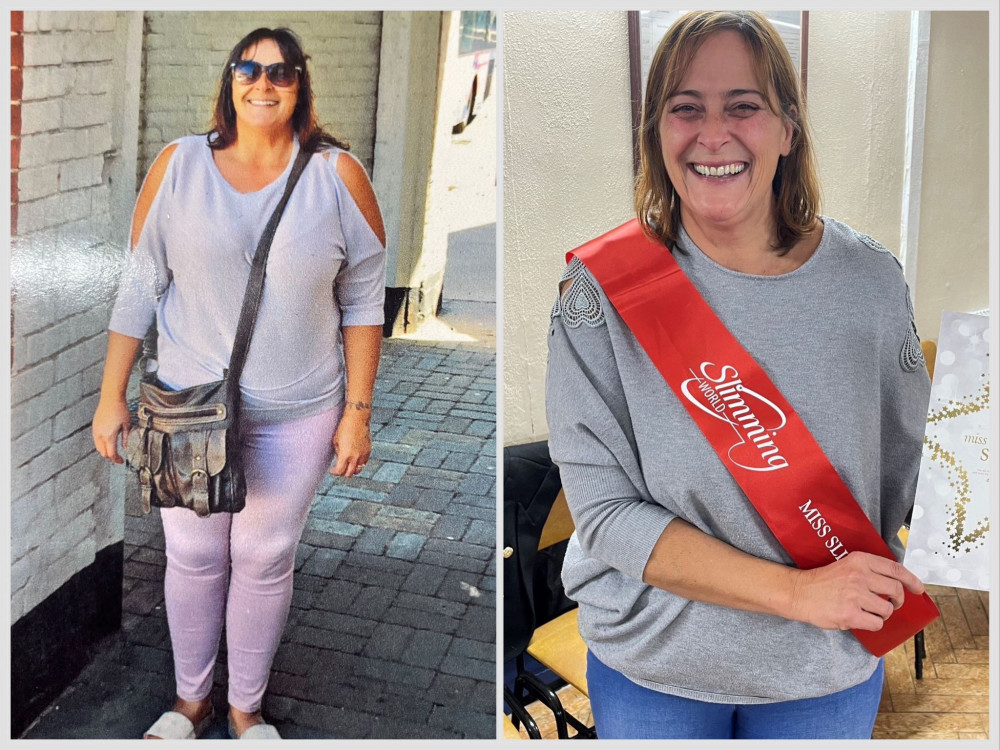 Mayland Slimming World member Paula has gone from a size 20 to a size 12. (Photos: Kay Driscoll)