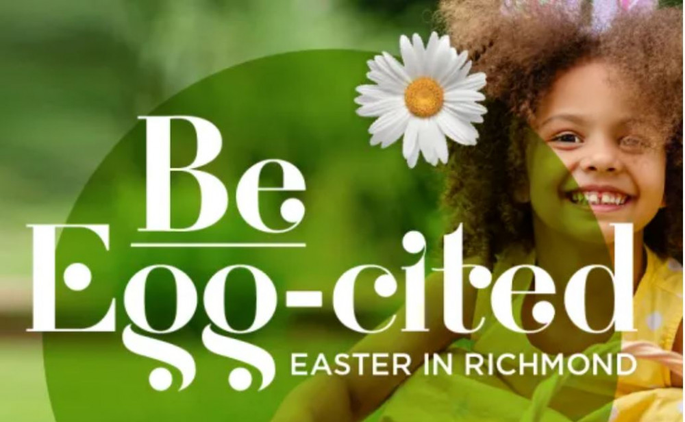 Families are invited to take part in an Easter egg hunt through Richmond’s picturesque streets through this week’s holiday half-term break. Credit: Be Richmond.