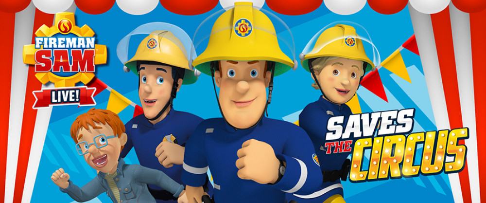 Fireman Sam Saves The Circus is live at Crewe Lyceum Theatre on Friday 14 April.