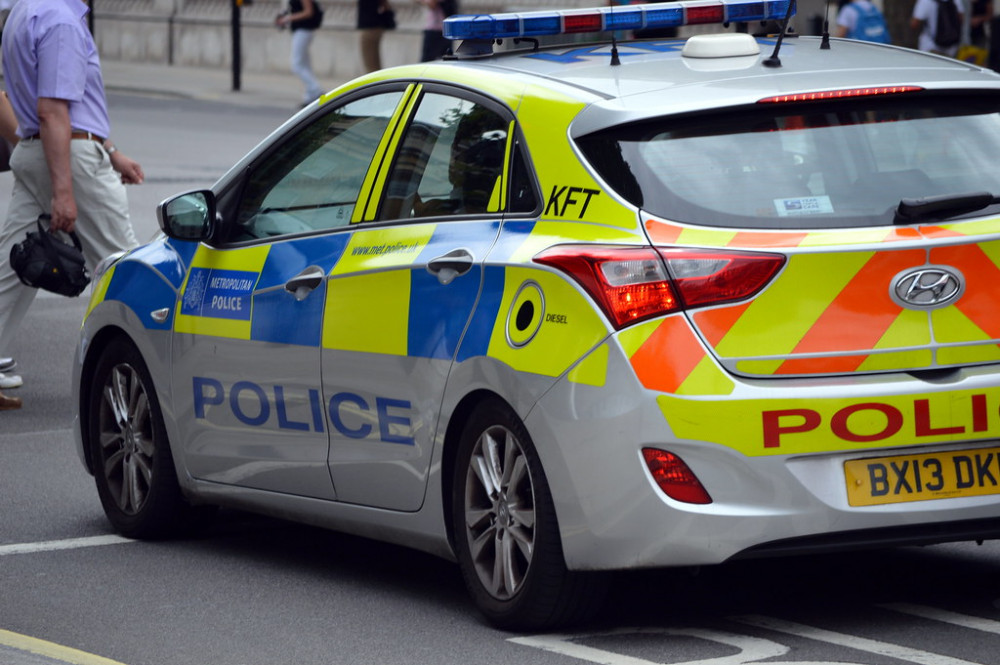 Police arrest man on suspicion of sexual advances towards women in Feltham. Photo: Bill Smith. Police arrest man on suspicion of sexual advances towards women in Feltham. Photo: Bill Smith.