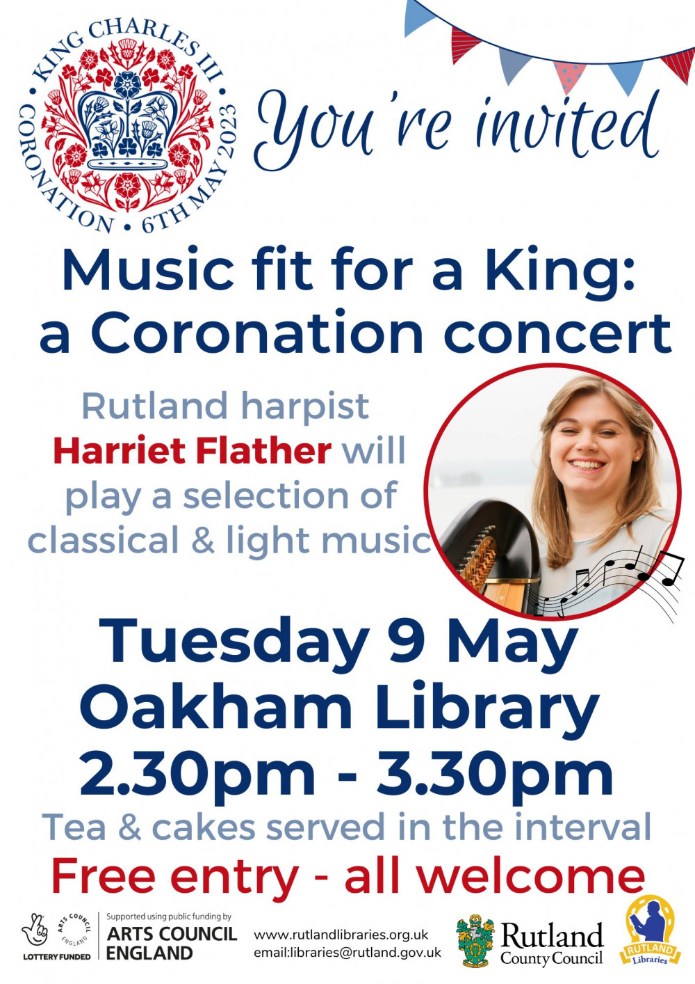 Music Fit for a King: a Coronation Concert and Afternoon Tea