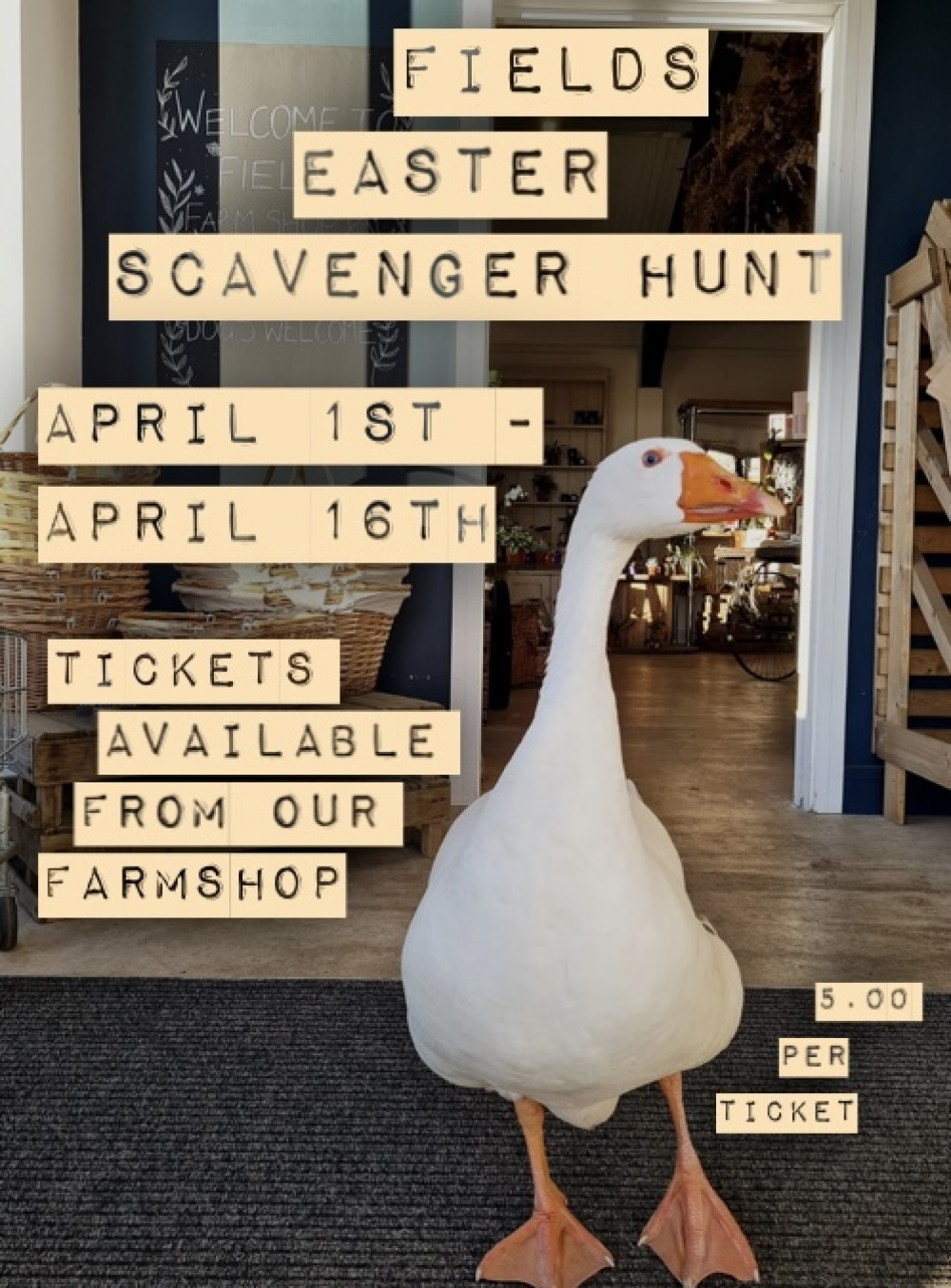 Fields Easter Scavenger Hunt