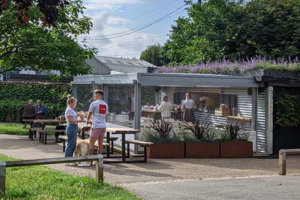 The Antipodea café restaurant in Radnor Gardens has re-opened today – Thursday- ahead of Easter. Credit: Google Streetview.