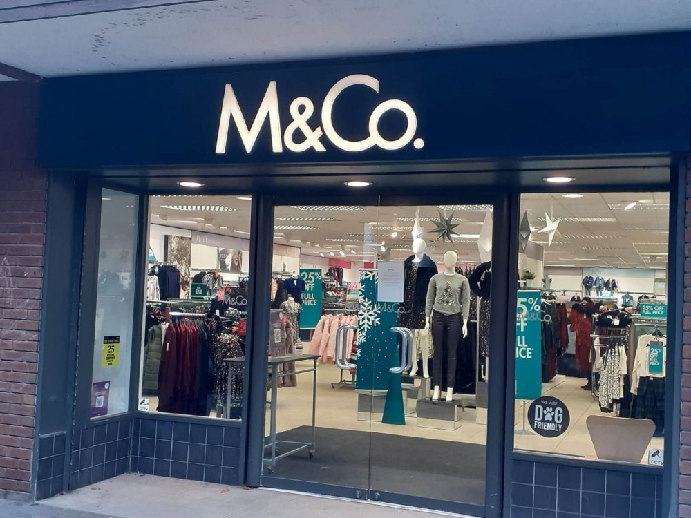 M&Co in Penda Way, Sandbach closes next Thursday (April 13th).  (Photo: Sandbach Nub News) 