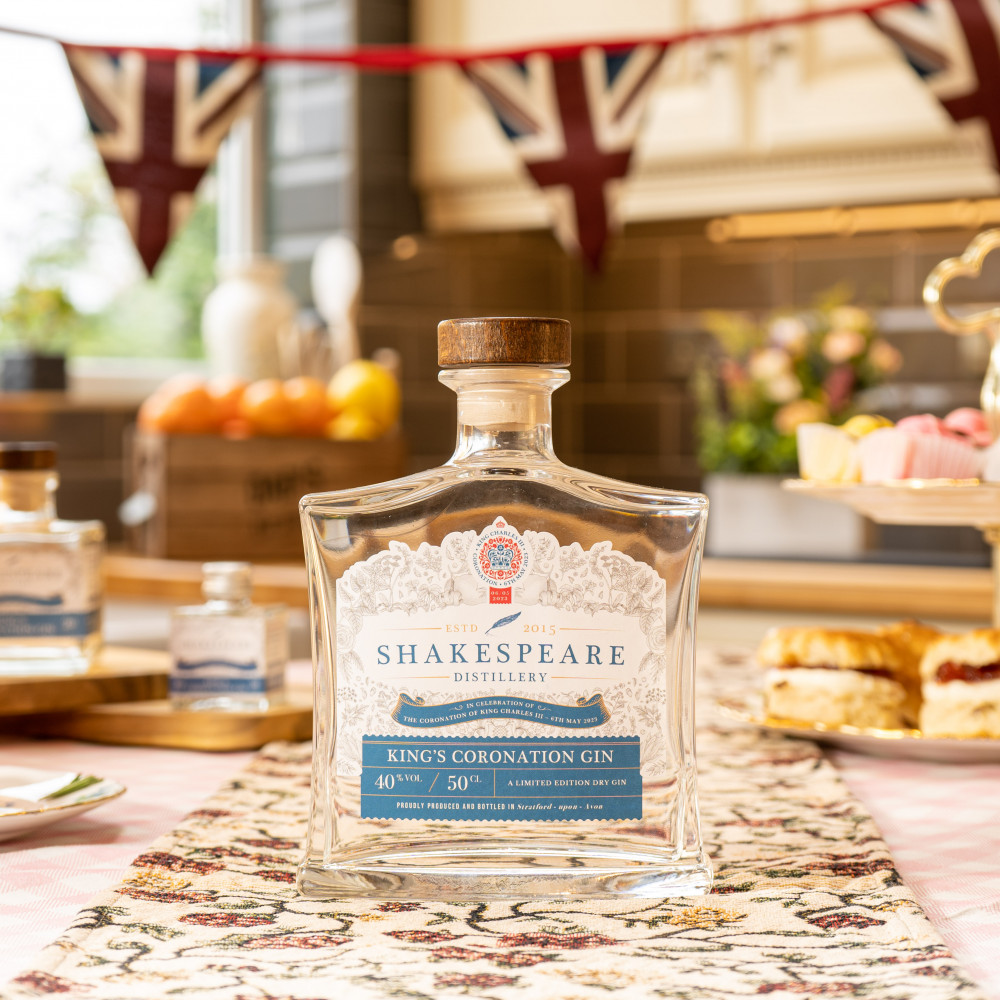 Shakespeare Distillery has launched its Coronation Gin (image supplied)