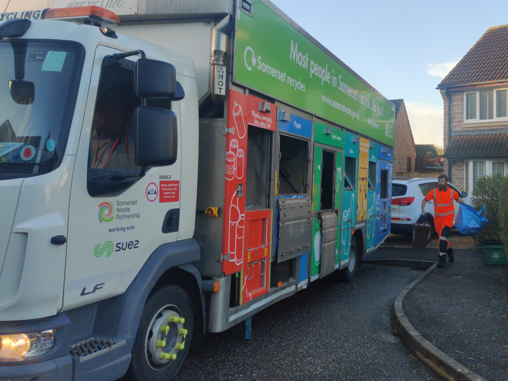 Local recycling collection Local recycling collection