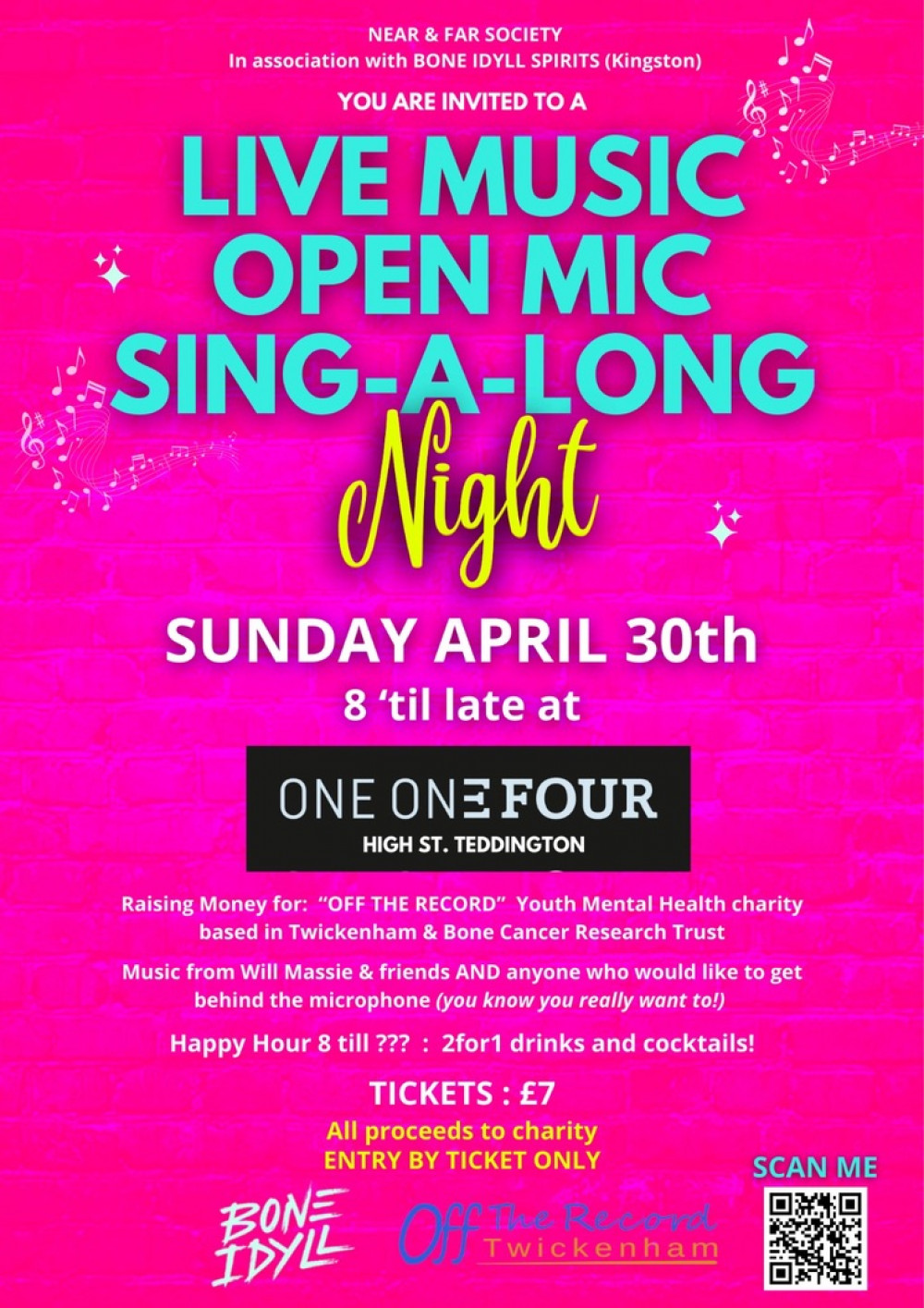 Charity music night at One One Four Charity music night at One One Four