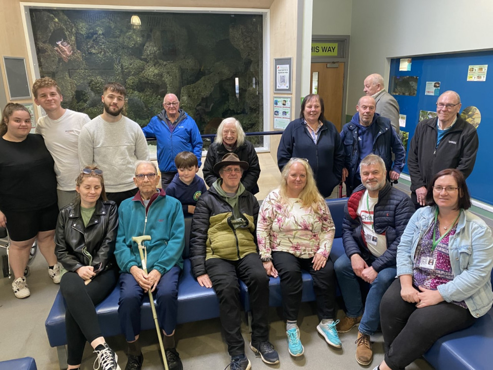 Members of Stroke Survivors speech language support group enjoyed a trip to a mini zoo near Nantwich. 