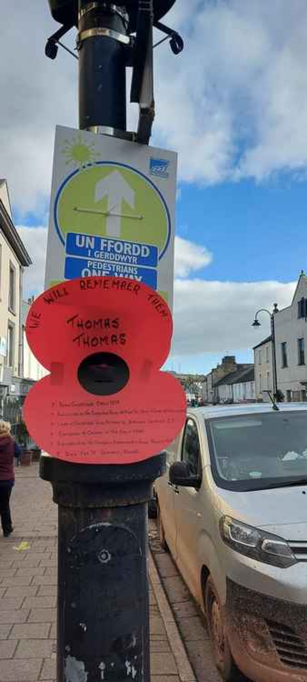 The Poppies pay tribute to soldiers from Cowbridge