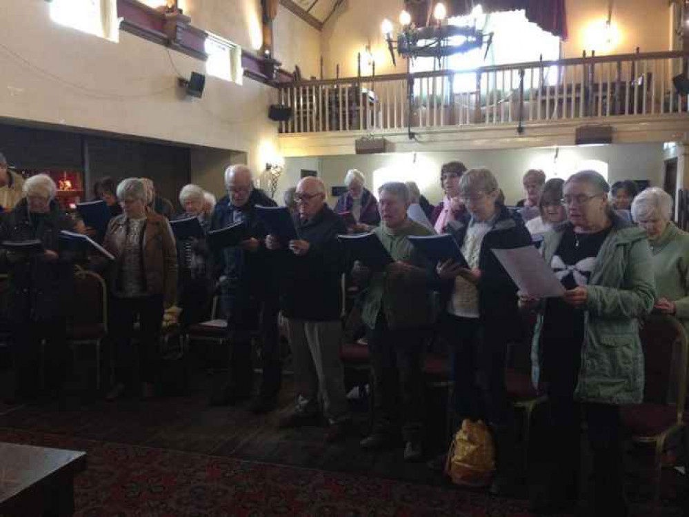 The Cowbridge singing group in 2017 The Cowbridge singing group in 2017
