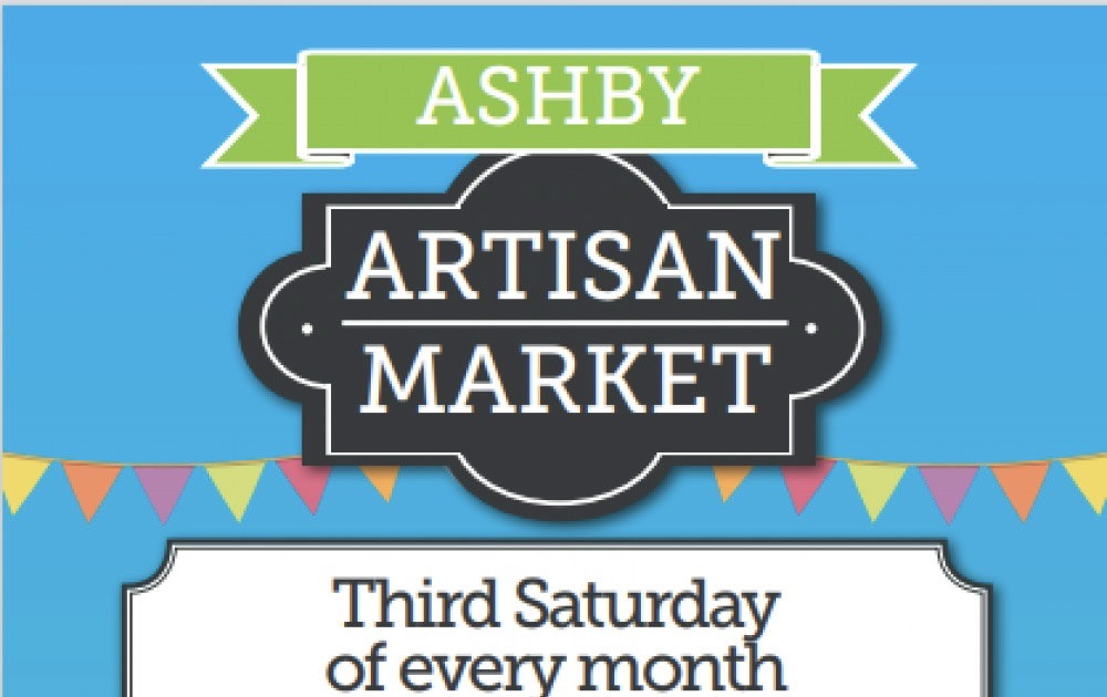 Ashby Artisan Market will be held in North Street, Ashby de la Zouch, on Saturday