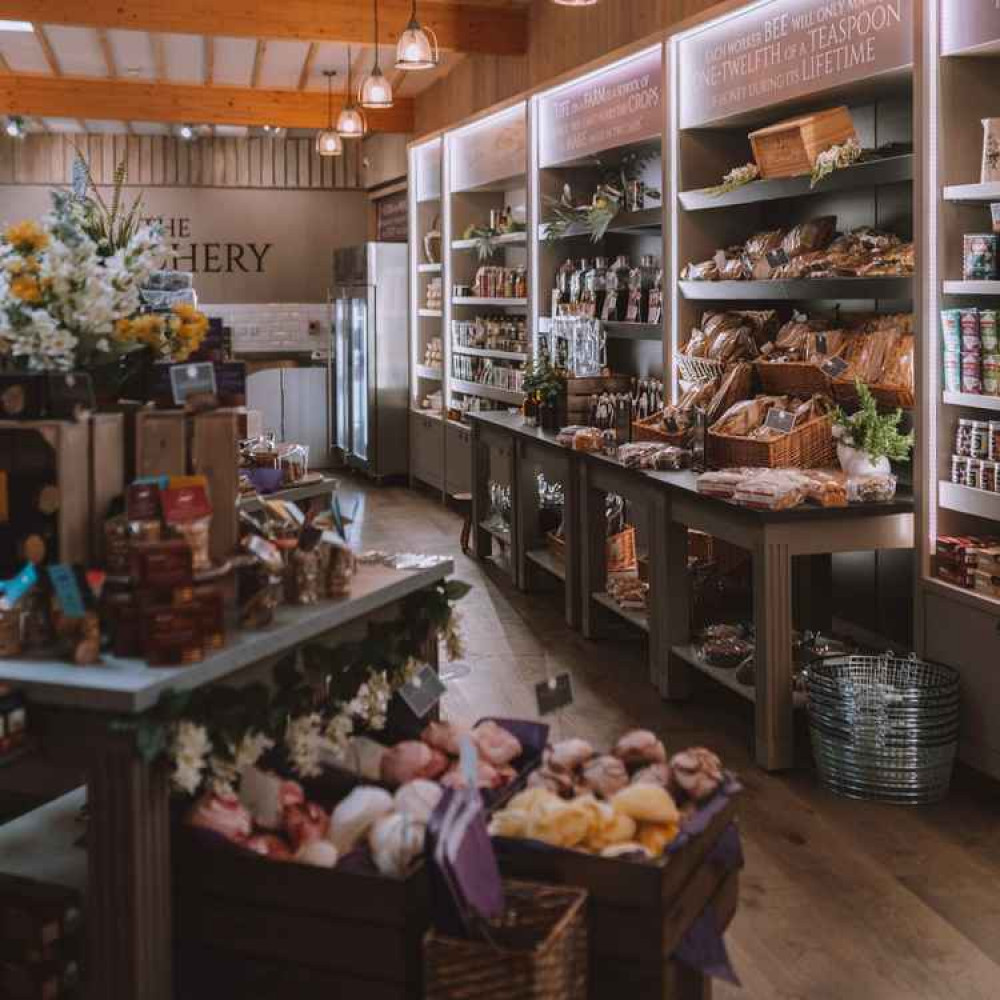 Inside the Forage Farm Food shop