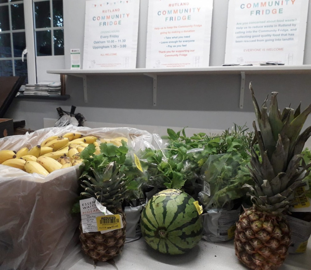 Rutland Community Fridge provide fresh, frozen, and refrigerated food to the local community for donations (image courtesy of Rutland Community Fridge)