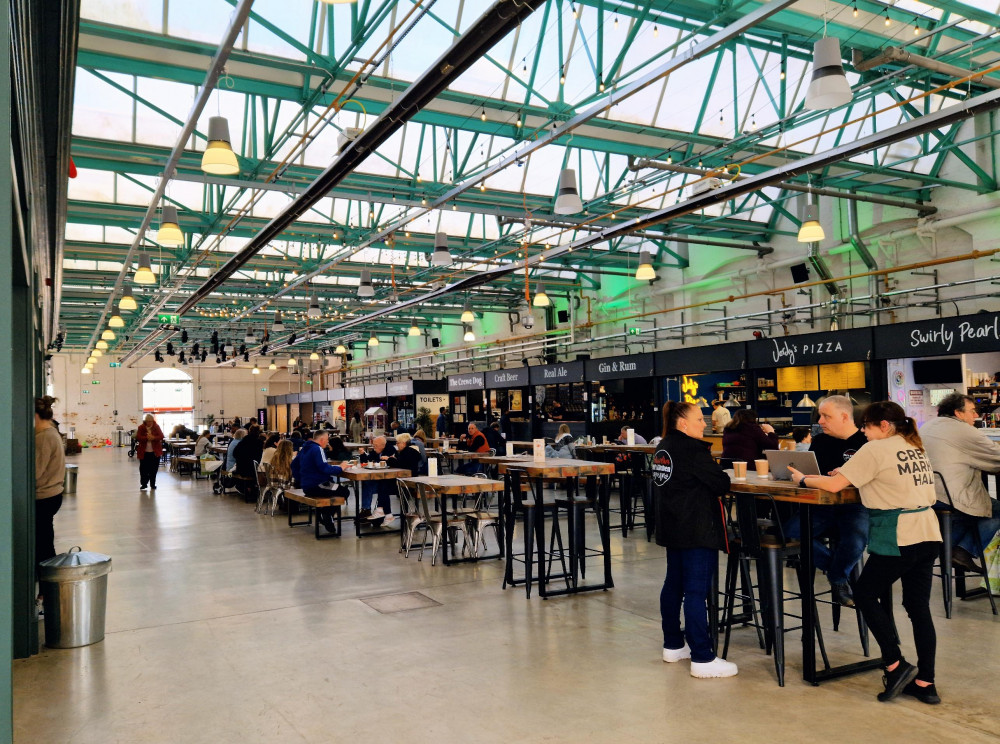 The Doghouse Craft Beer & Record Shop, Crewe Market Hall, shut downs for good at 6pm on Sunday 16 April (Ryan Parker).