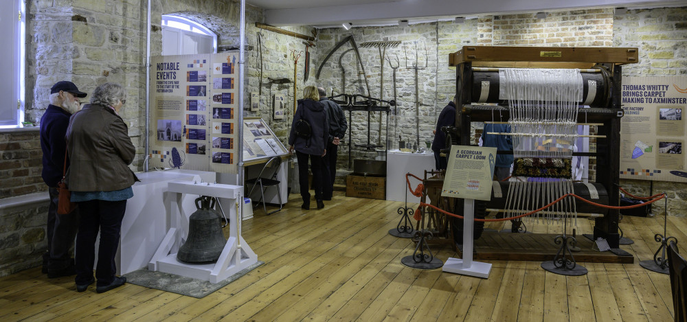 Axminster Heritage Centre is a museum for the local community and all those interested in the history of the town and its surrounding villages 