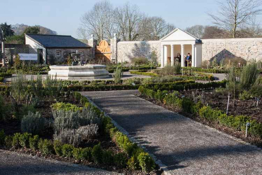 The Physic Garden contains a range of florae with medicinal or culinary uses  (photo by Mike Baker)